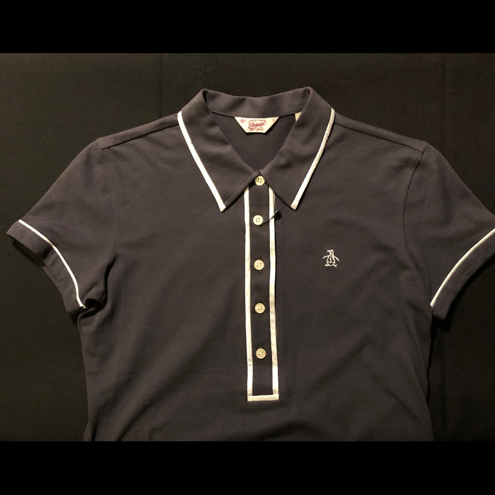 PENGUIN: Veronica, Pointed Collar Polo